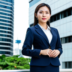 무역영어 실기 과제 작성법 - Professional Businesswoman in Bangkok**

"A professional Thai businesswoman in a modest business sui...