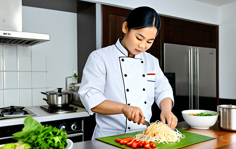 무역영어 실기 과제 작성법 - Professional Businesswoman in Bangkok**

"A professional Thai businesswoman in a modest business sui...