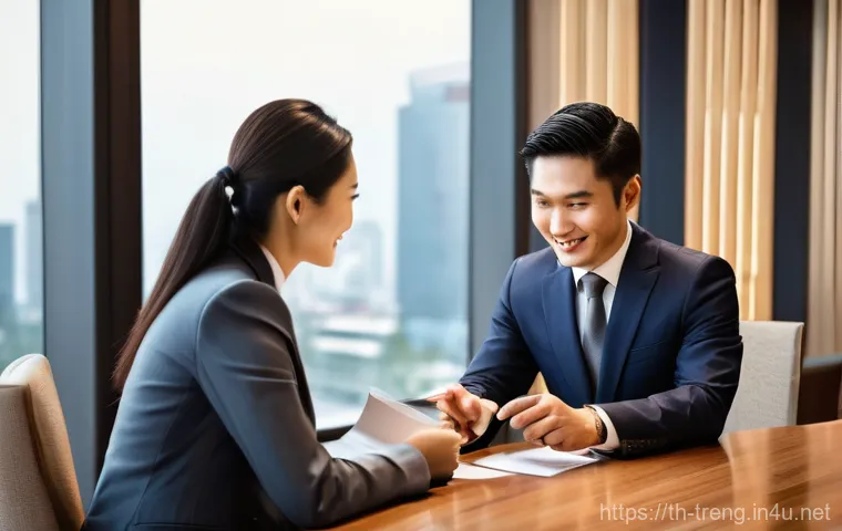 무역영어 학습에서 얻는 부가적인 스킬 - **Image Prompt 1: Cultural Nuance in International Business Negotiation**
    A professional Thai bu...
