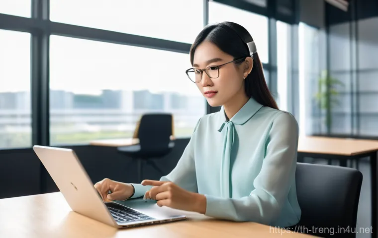 무역영어 학습 앱 추천 - **Prompt for AI-powered speaking practice:**
    A vibrant and confident young Thai woman, Fahsai, i...