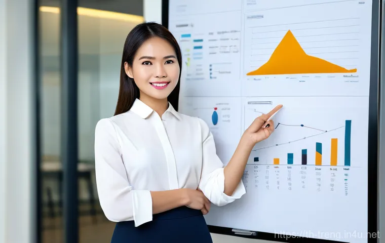 무역영어 필기시험의 필수 학습 영역 - **Prompt:** A diverse group of three business professionals (one Thai, two international; mixed gend...