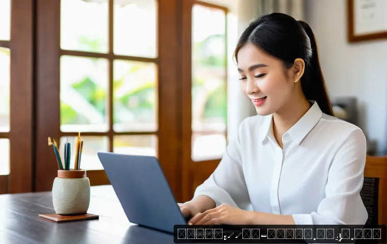 무역영어 학습을 위한 추천 도구 - A modern home office scene featuring a young Thai professional woman practicing business English on ...