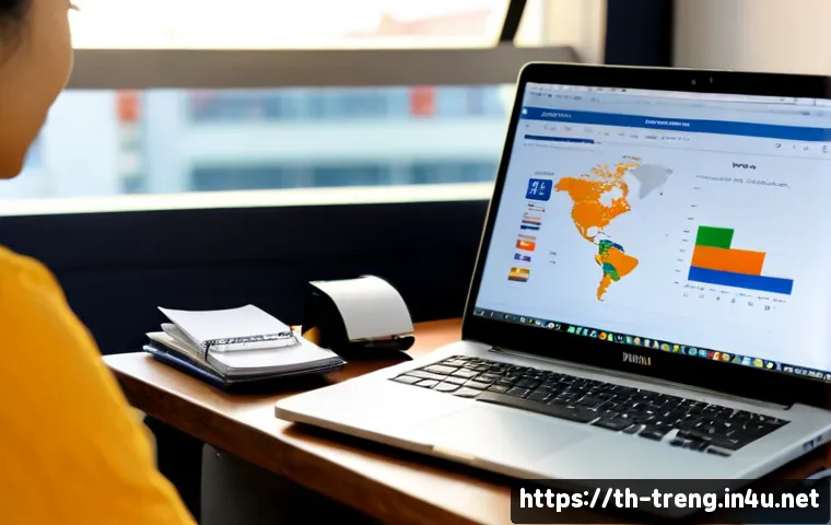 Home 17 무역영어 학습과 업무 병행 팁 - Photorealistic Thai professional balancing international trade English study and office work at a cl...
